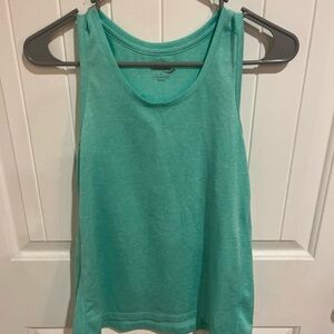 Saucony Women's Mint Green Elevate Running Tank Top Size Small Sleeveless EUC